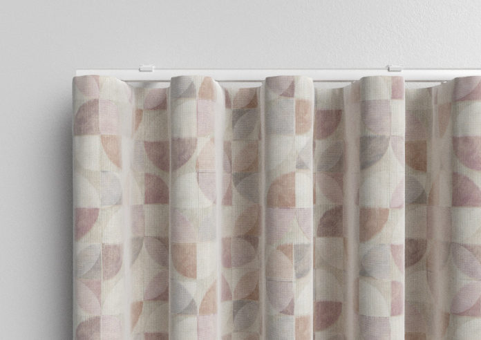 Mosaic Tile, Sweetheart - Made to Measure Curtains - Image 13